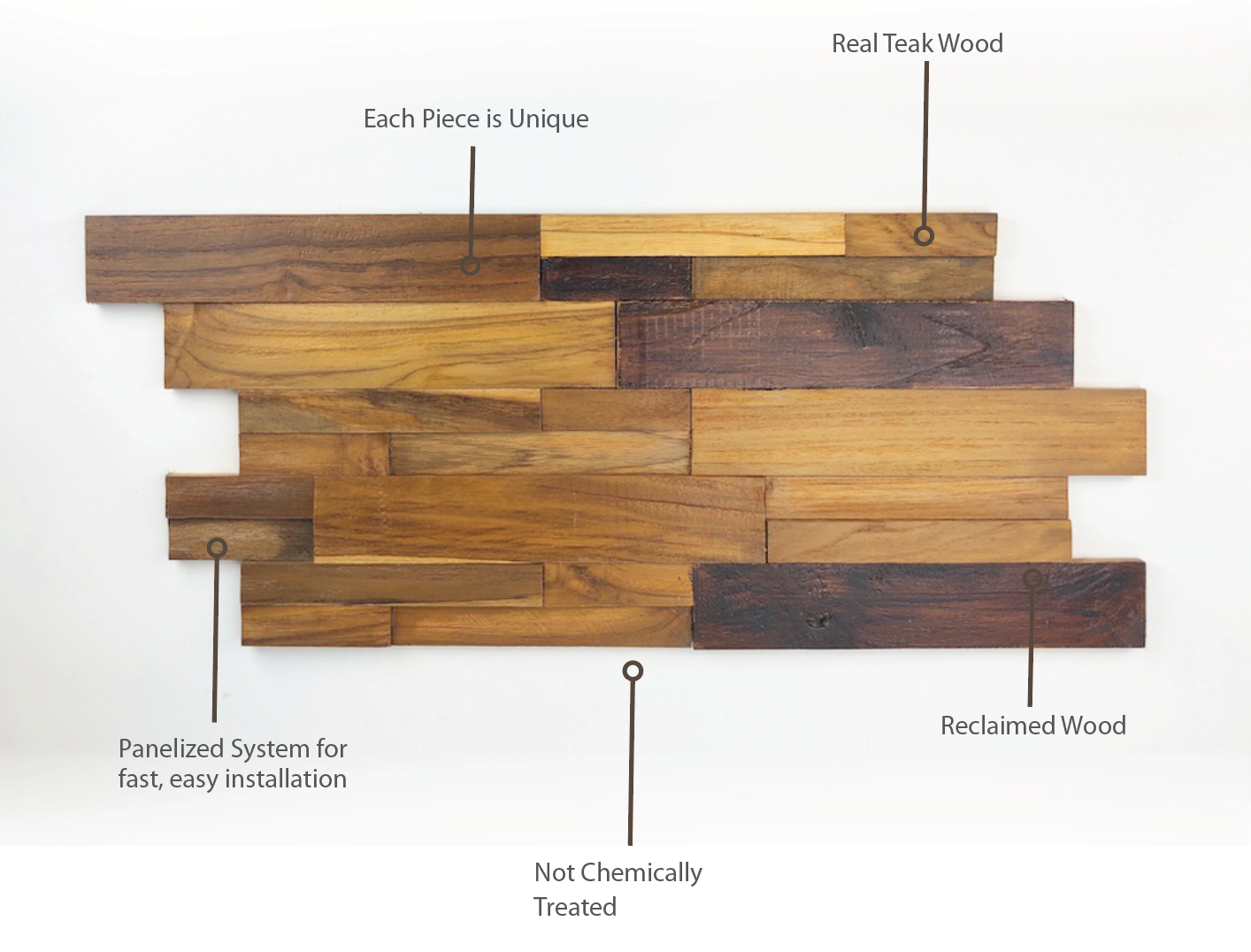 Reclaimed Wood Multi